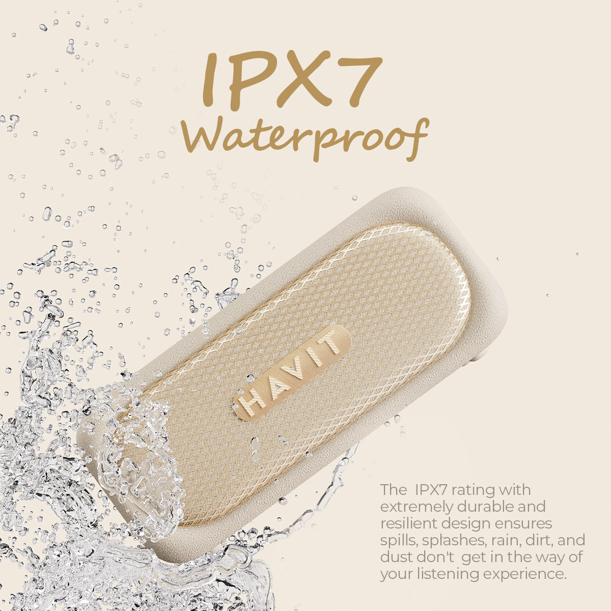 HAVIT SK905BT IPX7Waterproof Portable Speaker