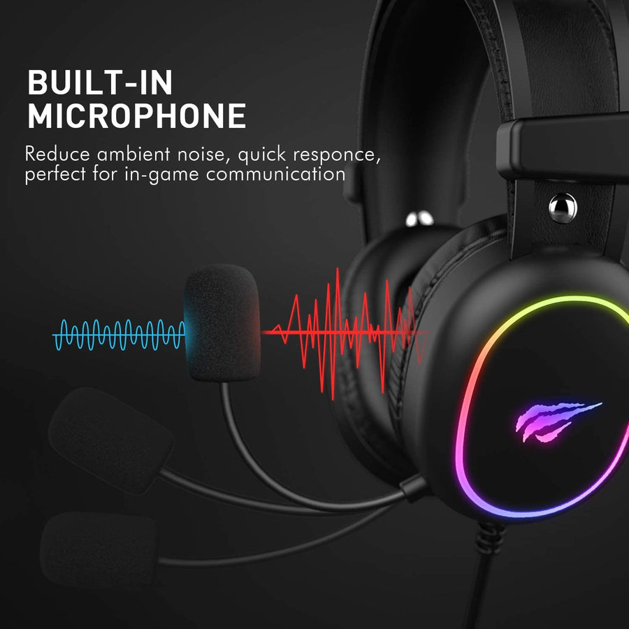 HAVIT H2016D RGB Gaming Headphones Sale