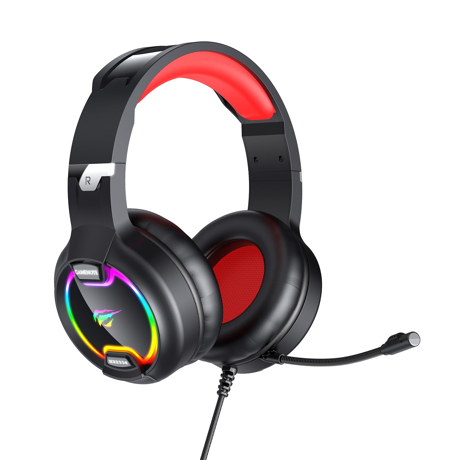 HAVIT H2233D Cat Ear RGB Gaming Headset with Volume Control Micropho